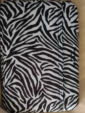 kate spade Black & White Zebra Print Tech Sleeve